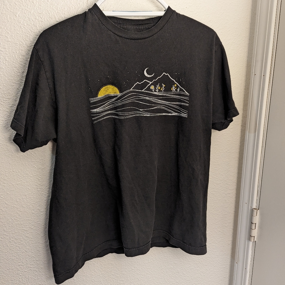 Black Graphic T-Shirt